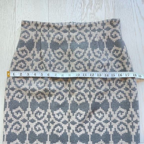 Pendleton the Portland collection 100% Virgin Wool Geometric Midi Pencil Skirt - Picture 13 of 14